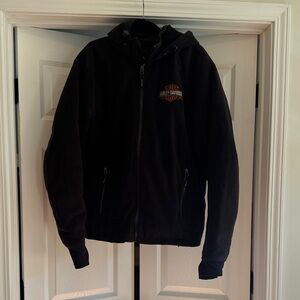 Harley-Davidson Men's Roadway Waterproof Fleece Riding Jacket